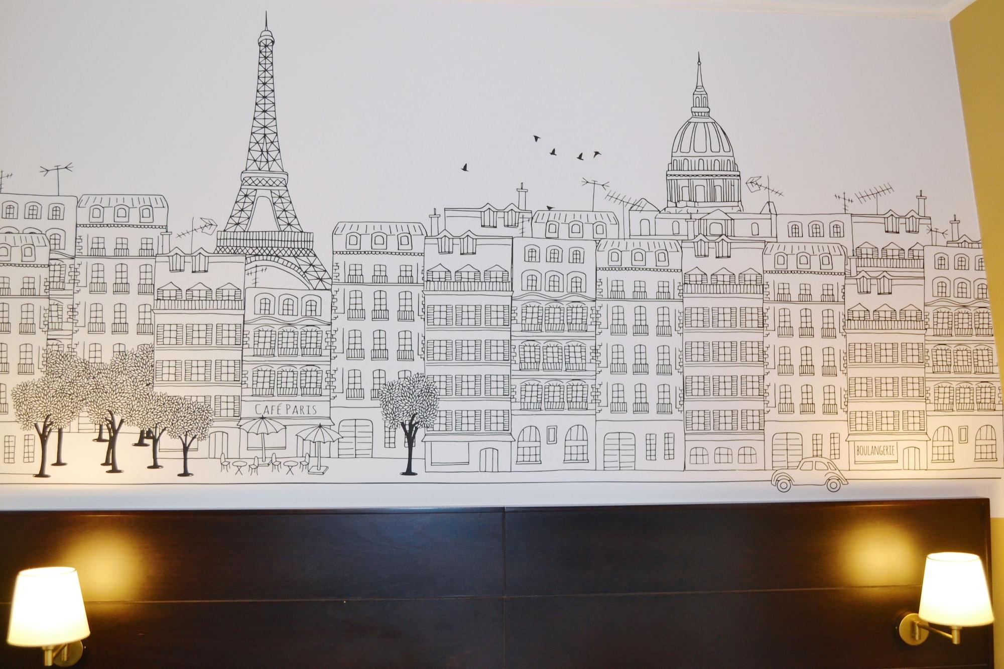 Hotel De L'Exposition - Tour Eiffel París Exterior foto